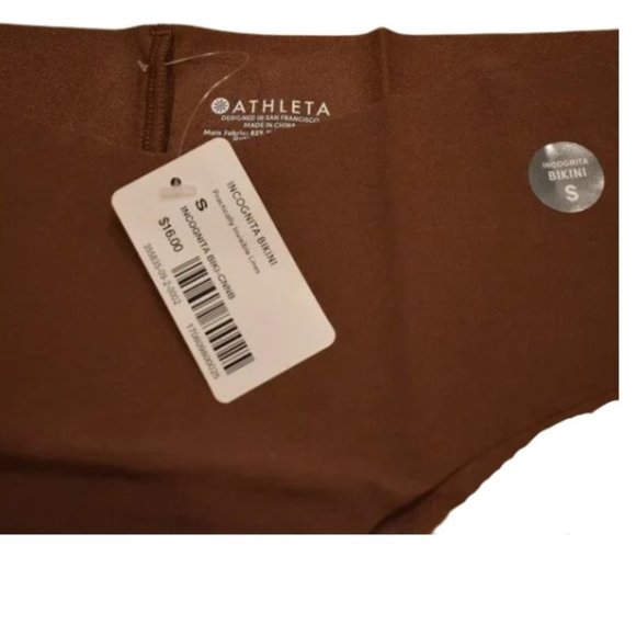 Athleta- Cinnamon Brown Incognita Cheeky Bikini Briefs - Picture 5 of 6